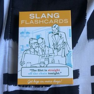 slang flash card game